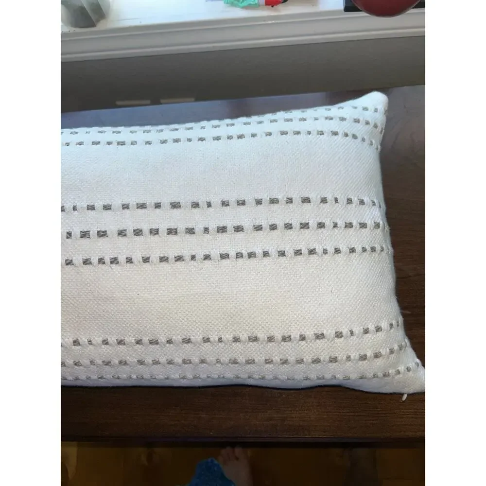 Lauren Ralph Lauren lumbar pillow textured woven design